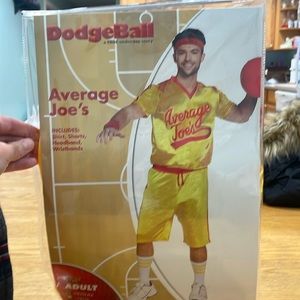 Dodgeball Adult Halloween Costume size medium